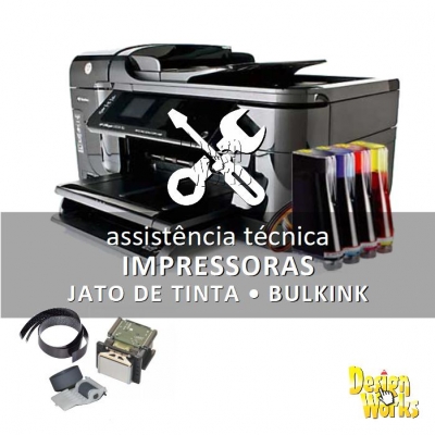 Conserto falhando impressão - epson - bulkink