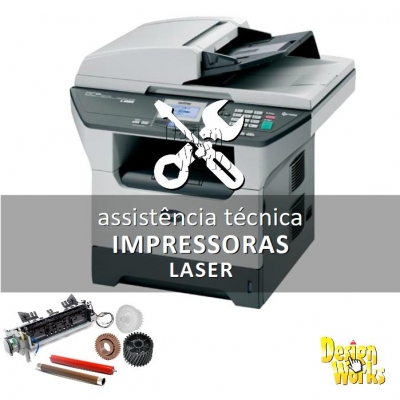 Conserto não puxa papel impressora laser brother 8085 ou compatível