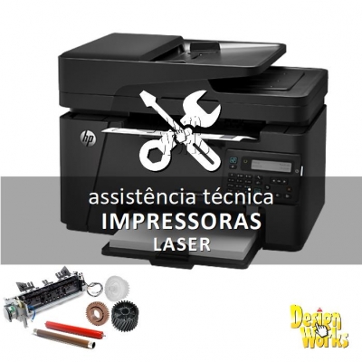 Conserto não puxa papel impressora laser HP ou compatível