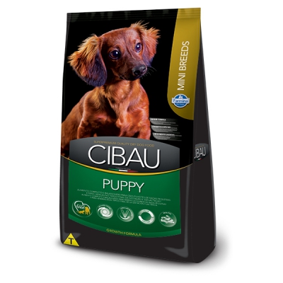 Ração cibau puppy mini para cães filhotes raças pequenas 3 kg