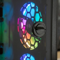 GABINETE GAMER EVOLUT EG-811 ASHE RGB, COM FAN, LATERAL EM VIDRO