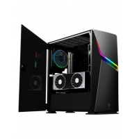 GABINETE GAMER EVOLUT EG-811 ASHE RGB, COM FAN, LATERAL EM VIDRO