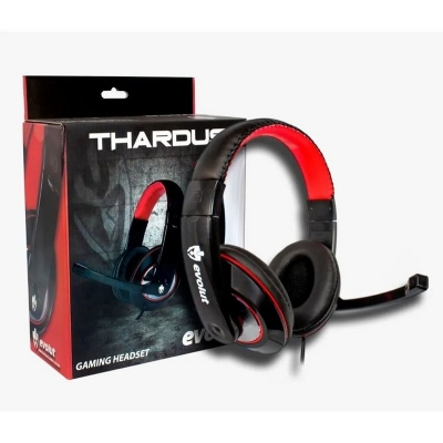 Headset Fone Ouvido Gamer Evolut Thardus EG-302RD