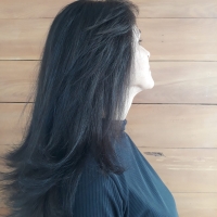 Corte, escova e coloração